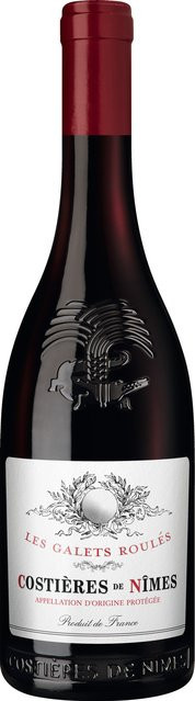 Boutinot Les Galets Roulés, Costières de Nîmes AOP, Rhône, 2023, trocken, Rotwein, 0,75 l - Bild 1