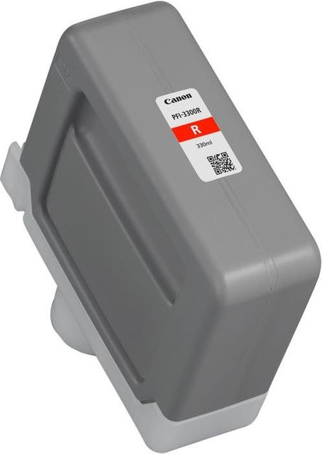 Canon PFI-3300 R Tintenbehälter Rot für imagePROGRAF PRO-2600, PRO-4600, PRO-6600, 330 ml - Bild 1
