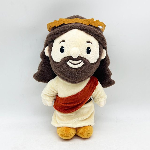 Binchi Fitness Christliche Jesus Plüschfigur, Kuscheltier, ab 14 Jahre - Bild 1
