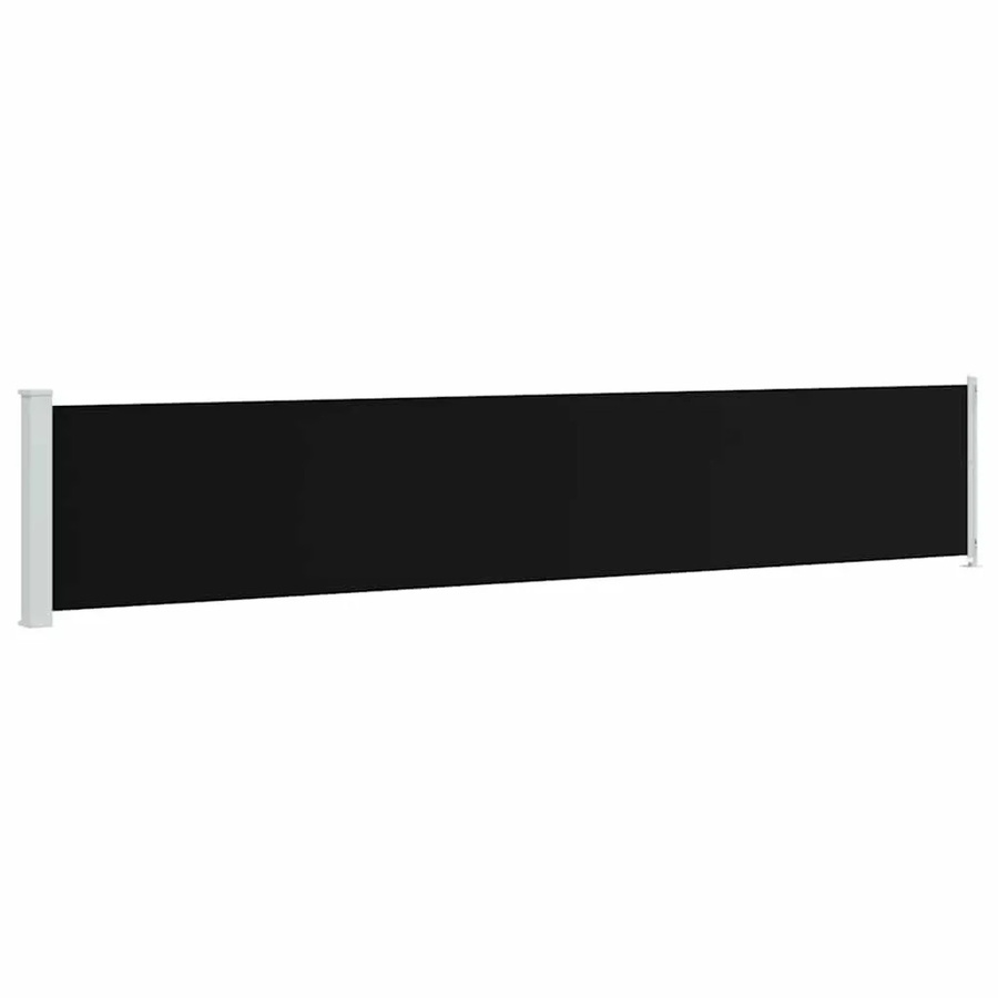 vidaXL Seitenmarkise ausziehbar Schwarz B/H: 600 x 117 cm - Bild 2