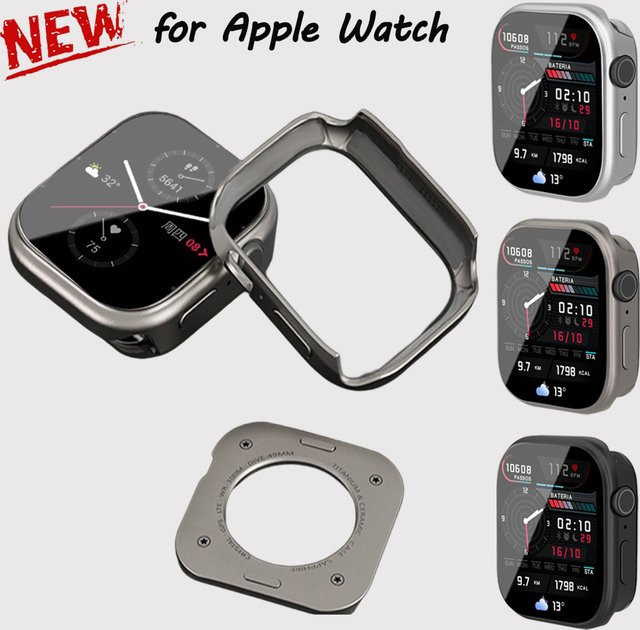 OAKCHARM Hülle aus Metall für Apple Watch Ultra, 49 mm - Bild 1
