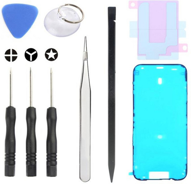 Jiafa JF-8162 9in1 Reparaturset für den Akku-Austausch von Apple iPhone 17 Pro Max in Blau und Multicolour - Bild 1