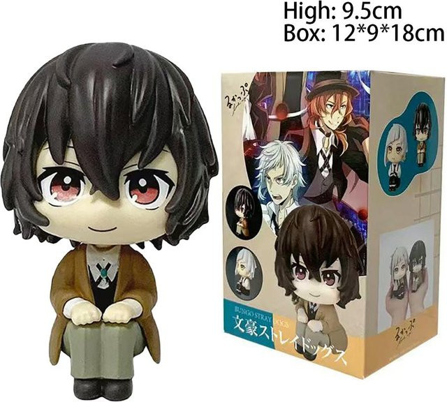 Wucifang Jewelry Bungou Stray Dogs Dazai Osamu Nakajima Atsushi, PVC Actionfigur, ab 14 Jahren - Bild 1