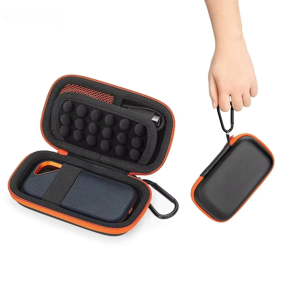 SanDisk Hartschalen-Aufbewahrungstasche für externe SSD in Schwarz - Bild 2