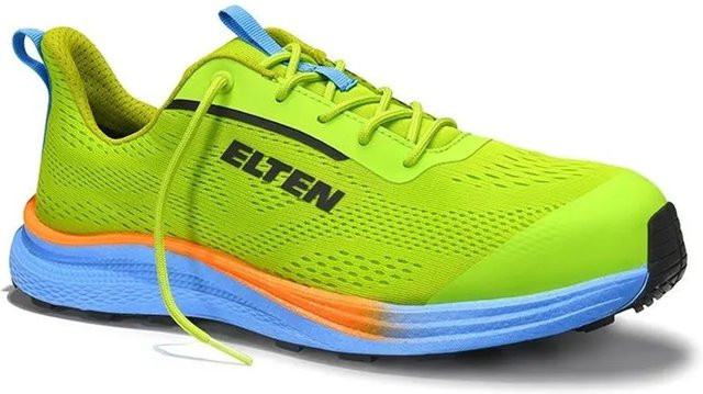 Elten Sicherheitshalbschuh TAVIXX XXFE LIME BLUE Low ESD S1 in Blau und Grün, Größe 46 - Bild 1