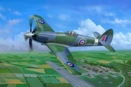 Trumpeter Supermarine Spiteful F.MK.14 Fighter, Modellbau, 1:48 - Bild 1