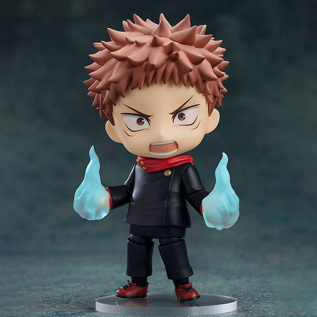 Bandai Jujutsu Kaisen Itadori Yuji Q-Version Nendoroid 1479 Actionfiguren, mit Gesichtswechsel-Funktion - Bild 1