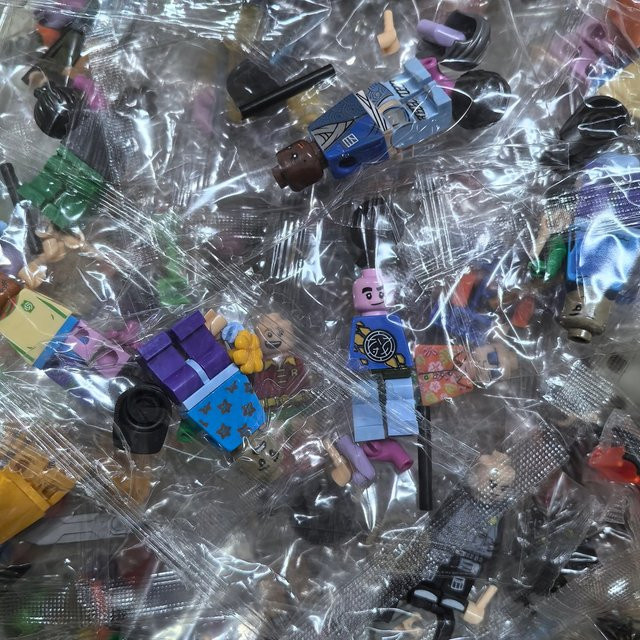 Norepat Mini-Stadtpuppen, Filmfiguren, Arbeiter, Polizisten, Ninjas, 50-100 Stück - Bild 1