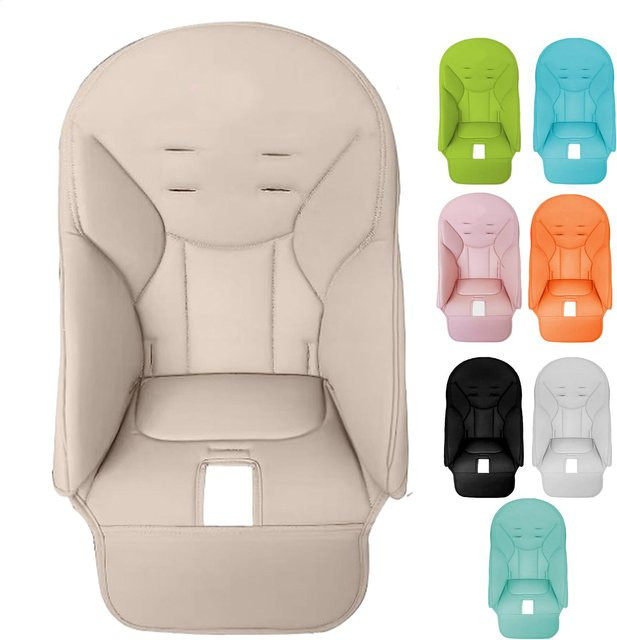 Peg Perego Klappbarer Stuhlbezug aus PU-Leder in Pink für Siesta, Zero3 und Baoneo - Bild 1