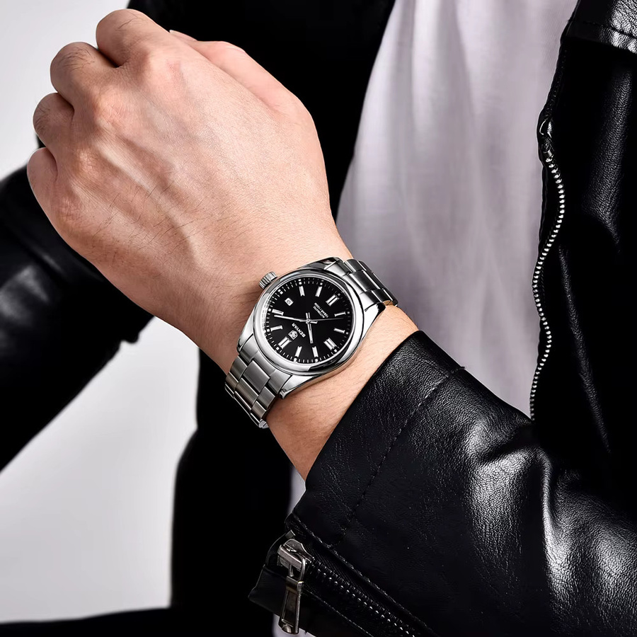 BENYAR Taucheruhr, Automatik, Edelstahl, Schwarz, Herren - Bild 3