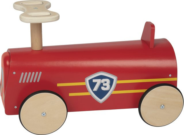 PLAYTIVE Rutschauto aus Echtholz mit Gummireifen - Bild 1