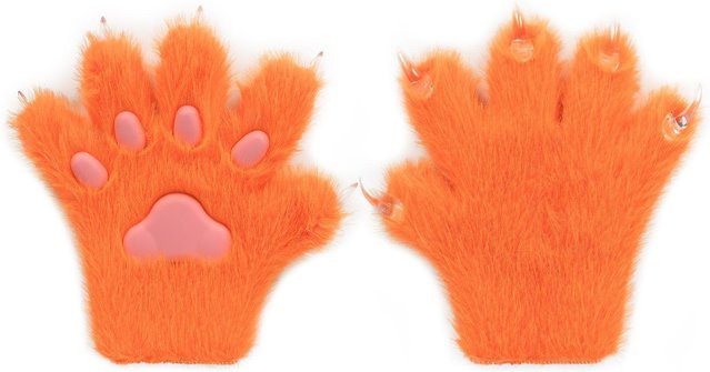 YIRAN Cosplay Handschuhe Fäustlinge, Tiere, Bunt / Mehrfarbig - Bild 1