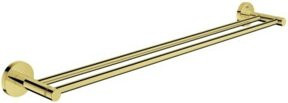 Grohe Essentials Doppel-Badetuchhalter in Cool Sunrise mit Schraubbefestigung, Breite: 60 cm - Bild 1