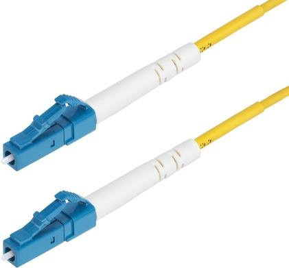 StarTech.com LC zu LC (UPC) OS2 Single Mode Simplex Glasfaserkabel, gelb, Länge: 30,0 m - Bild 1