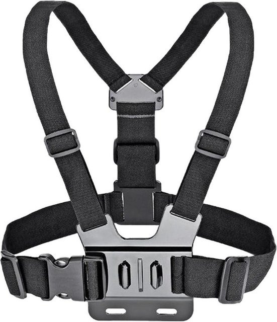 Elastische Brustgurt Halterung für GoPro Hero 3, 2 und 1 in Schwarz - Bild 1