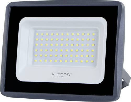 Sygonix SY-7047556 LED-Außenstrahler Floodlight in Schwarz, 50W, Neutralweiß, IP65, verstellbar - Bild 1