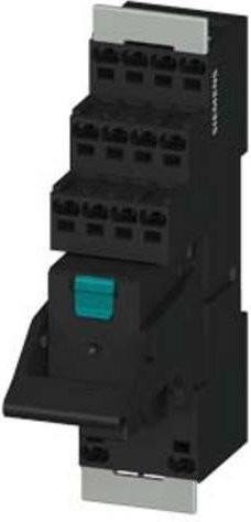 Siemens LZS:PT5D5L24 Steckrelais mit 4 Wechsler, 5er-Pack, Rot und Schwarz - Bild 1