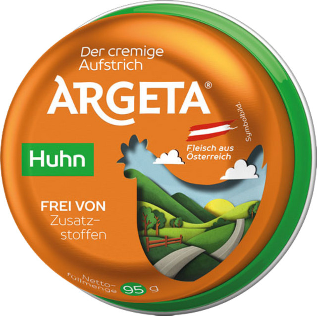 Argeta Huhn Aufstrich glutenfrei 95 g - Bild 1