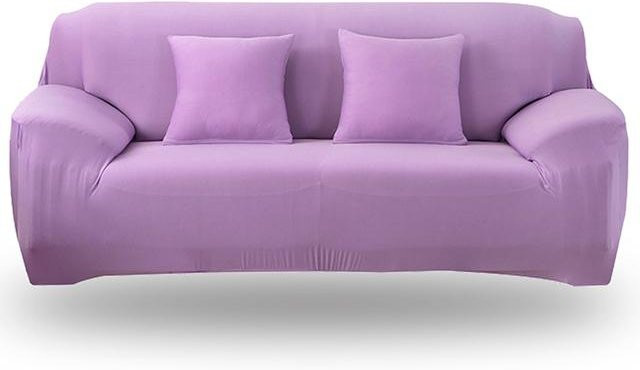 Stretch-Sitzcouchbezug von airldianer für 1-Sitzer, elastischer Sofabezug aus Polyester und Elastan, Farbe: Lichtlila, Breite: 90-140 cm - Bild 1