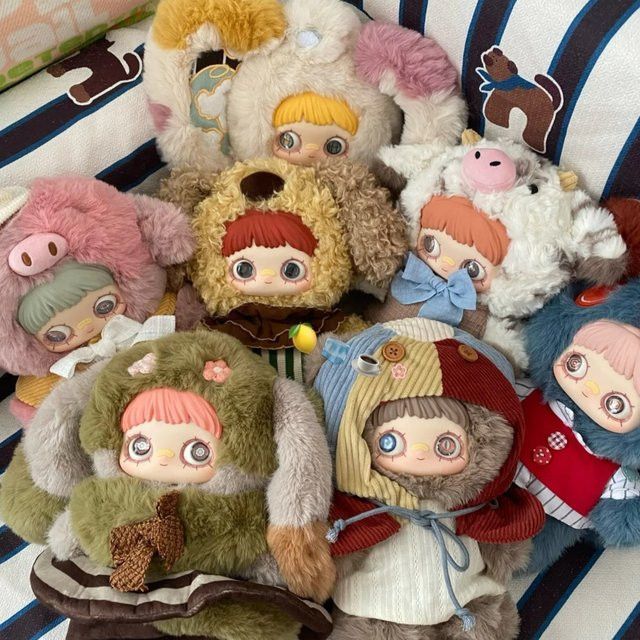 Maymei Forgotten Funfair 400 % Plüsch-Blindbox Limited Edition Puppenserie in Multicolor - Bild 1