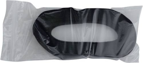 TRU Components 697-330-Bag Klettband zum Bündeln in Schwarz, Breite: 20 mm, Länge: 5000 mm - Bild 1