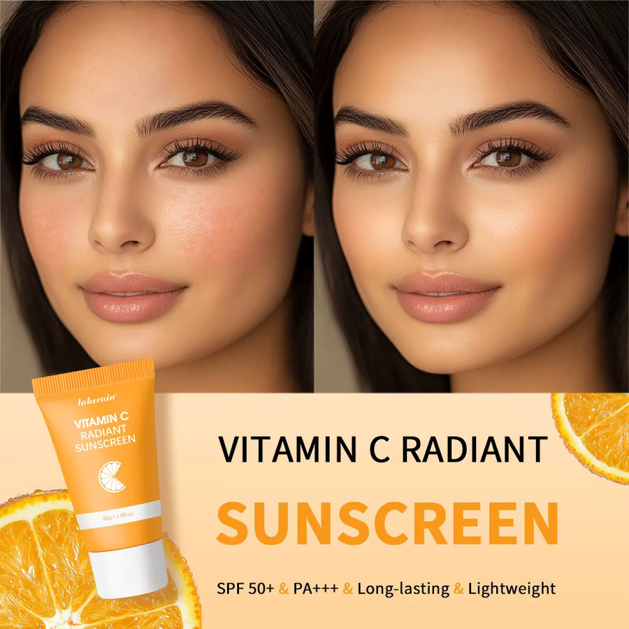 Lakerain Gesichtscreme mit Vitamin C, LSF 30, Unisex - Bild 2