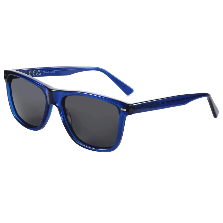 BLUEMOKY Sonnenbrille, quadratisch, Vollrand, blau, Kunststoff, Herren - Bild 2