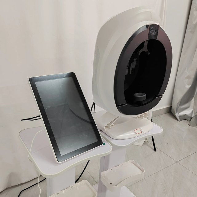 MYOSLIM 3D-Gesichtshautanalysegerät, 15,6 Zoll, Weiß, Unisex - Bild 1