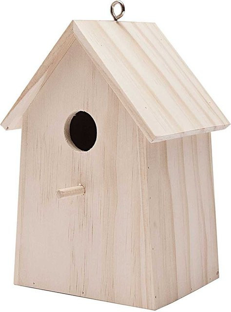 Rico Design Vogelhaus klein Natur B/T/H: 11 x 17 x 9,5 cm - Bild 1