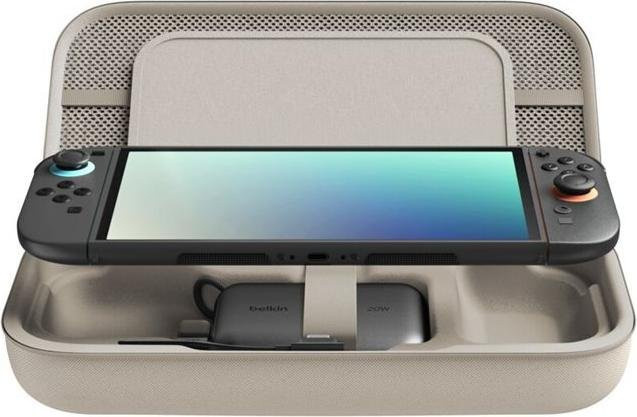 Belkin Gaming Tasche für Nintendo Switch und Switch OLED in Beige - Bild 1