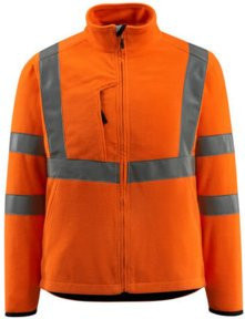 Mascot Mildura Fleecejacke in Orange, Größe 3XL, nach EN ISO 20471 Klasse 2 - Bild 1