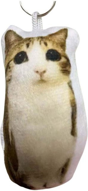 Schlüsselanhänger Katzenstimme Sound, beige, Kinder - Bild 1