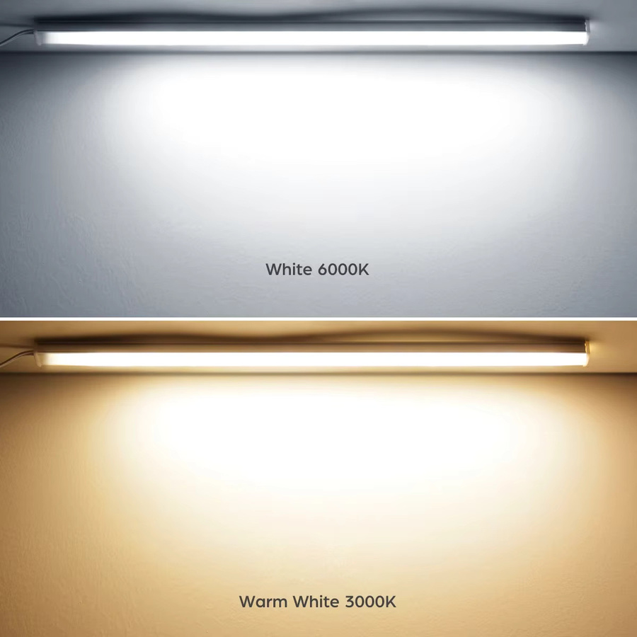 Lcamaw LED Lichtleiste COB Stick-Lampe in Weiß, dimmbar und verbindbar, ideal für Küche und Home-Office, inklusive Fernbedienung, 12V - Bild 5