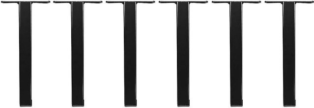 Vente-unique Bettfüße Aprano Schwarz Höhe: 12 cm - Bild 1
