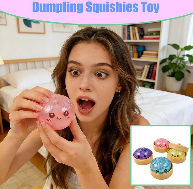 BC Pet Supplies Flash Dumpling Druckball, Weich Kneten, Dekompression - Bild 1
