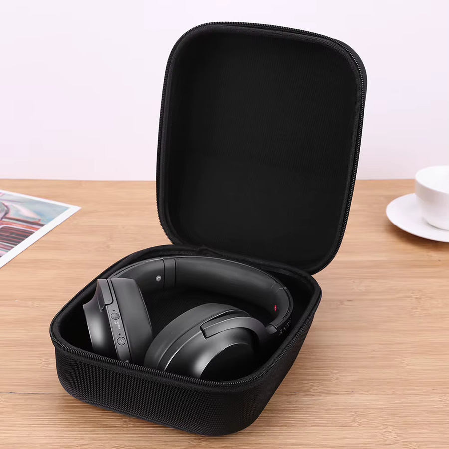 ALLOET Hartschalen-Aufbewahrungskoffer für Sennheiser HD598, HD600 und HD650 Kopfhörer in Schwarz - Bild 3