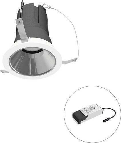 EVN F01R11SM1840L15P LED-Deckenstrahler in Weiß, rund und verstellbar - Bild 1