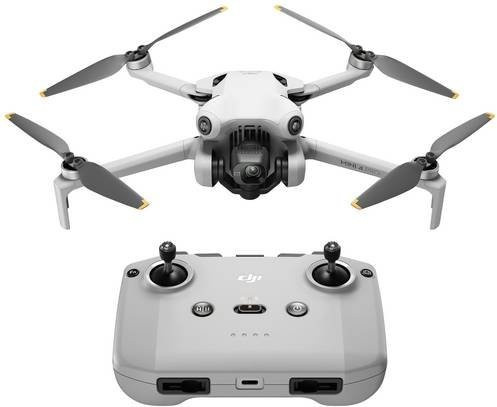 DJI Mini 4 Pro Quadrocopter RtF Kameraflug Hellgrau matt - Bild 1