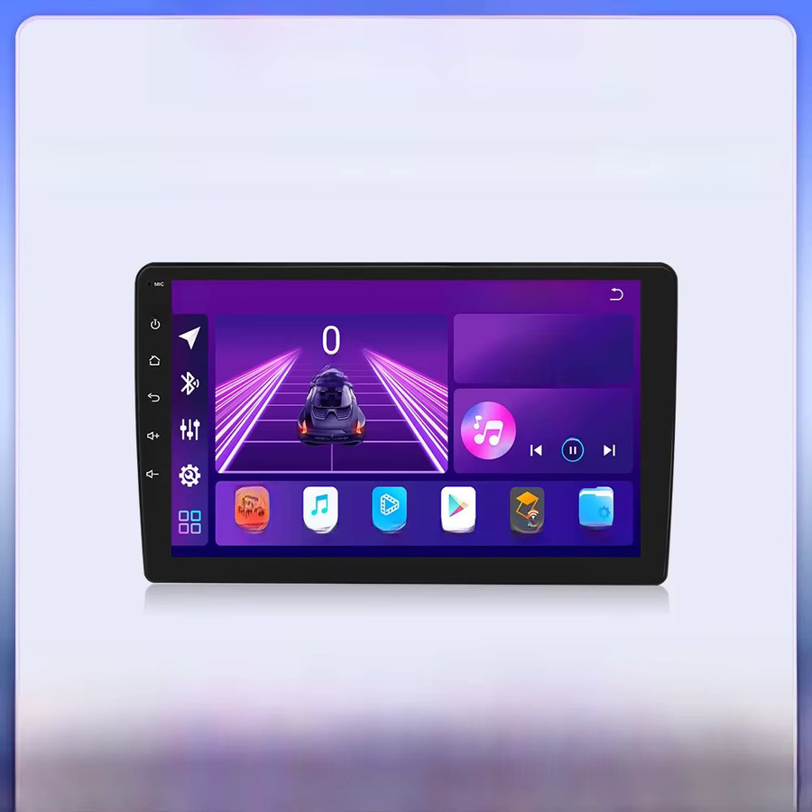Hizpo Android 13 Autoradio mit Carplay für Chevrolet Silverado, GMC Sierra, Impala, Traverse, Avalanche, Yukon, Acadia und Savana, Farbe: Schwarz, 2 Din - Bild 1