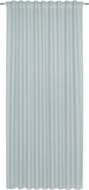 Modern Living Fertigvorhang Andi, 2 Stück, Blau/Silber, halbtransparent, Polyester, B: 140 cm, H: 245 cm - Bild 1