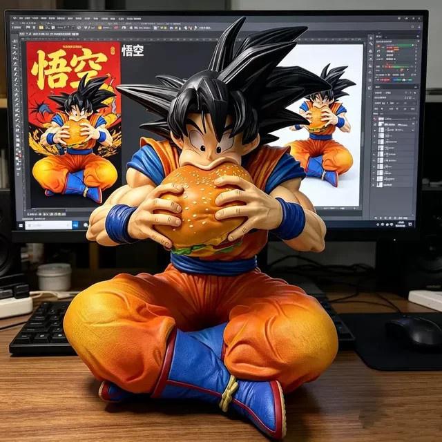 Bandai Dragon Ball Son Goku Figur, Actionfiguren, 15cm, Kunststoff, Bunt / Mehrfarbig - Bild 1
