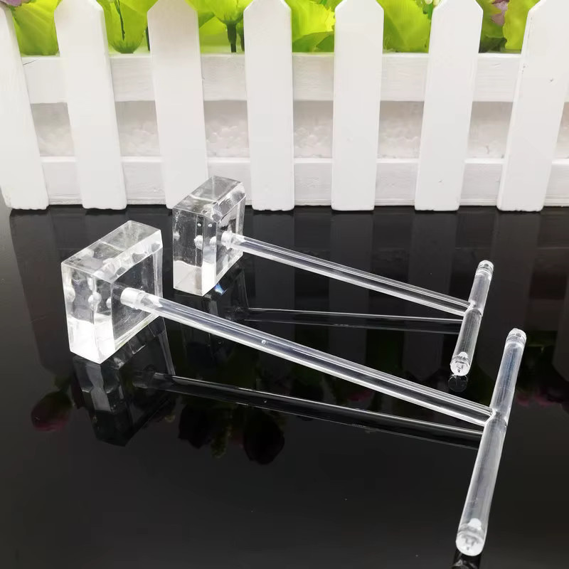 Ohrstecker Display Ständer, 2 Teile, Acryl, Transparent - Bild 1
