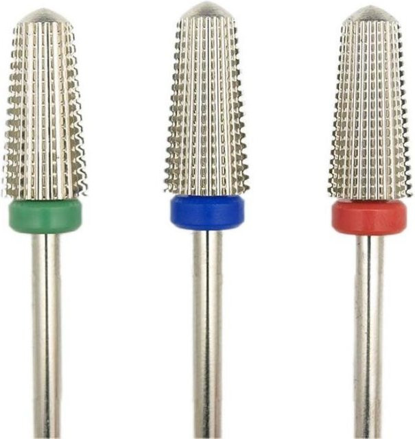 Easy Nail Nagelbohrer, Wolframkarbid, kegelförmig, metallic - Bild 1