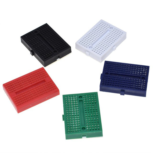 AITEXM ROBOT 5-teiliges Mini-Breadboard-Set SYB-170 mit 170 Verbindungspunkten für Arduino und Raspberry Pi - Bild 1