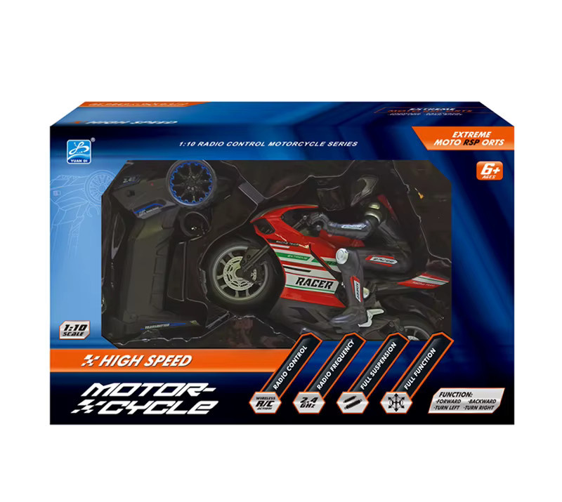 Kmoist RC Motorrad, 1/10, elektrisch, ab 6 Jahren - Bild 6
