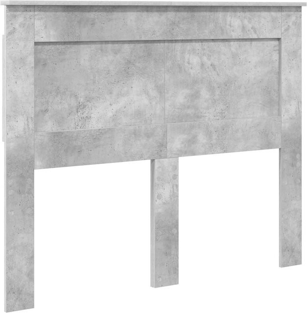 vidaXL Kopfteil in Betonoptik Grau aus Holzwerkstoff mit einer Breite von 120 cm - Bild 1