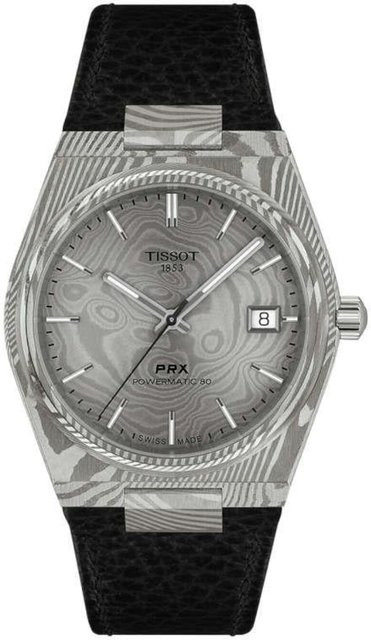 Tissot Armbanduhr PRX Damascus, Automatik, Edelstahl, 38 mm, Herren - Bild 1