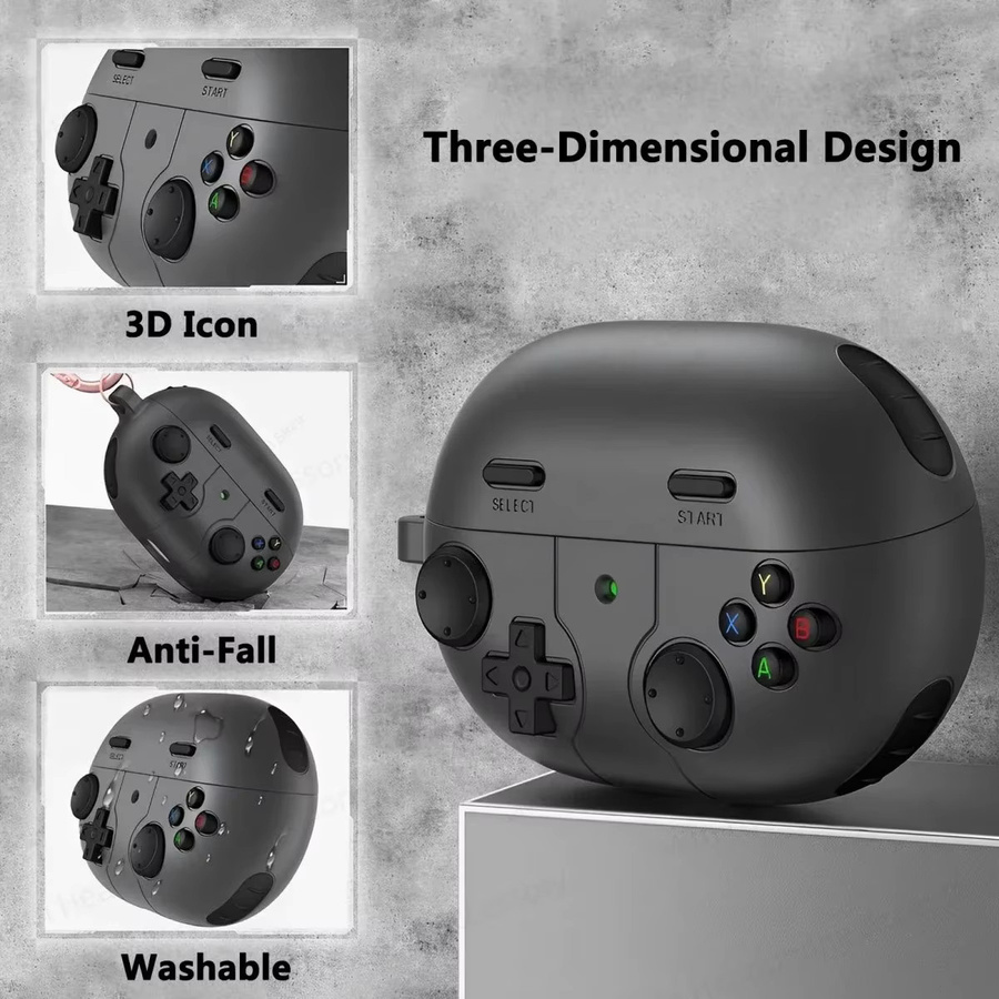 Silikon Schutzhülle im 3D Spielkonsole Design für Huawei Freebuds SE2 und SE3 Generation - Bild 3