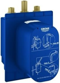 Grohe UP-Einbaukörper Eurosmart CE mit Trafo und thermostatischer Mischeinrichtung in Blau - Bild 1