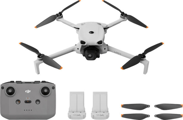 DJI Lito 1 Drohnen-Set in Weiß inklusive Remote Controller und Intelligent Flight Battery - Bild 1